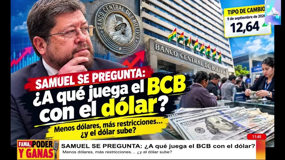 ¿A qué juega el BCB con el dólar?